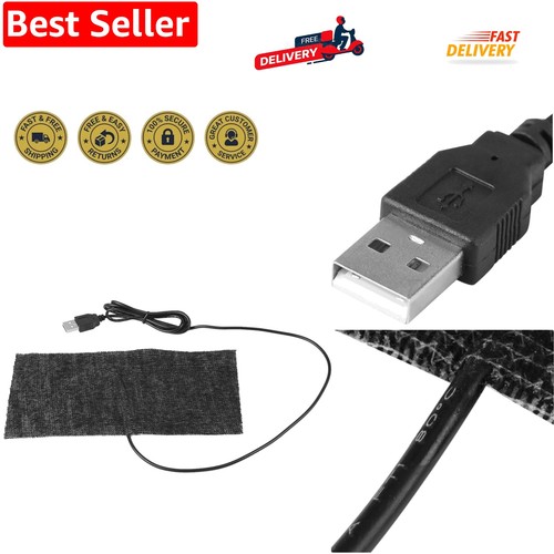 Black usb heating mat for - heating,