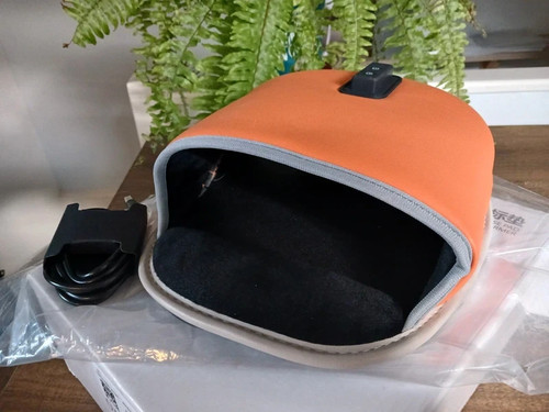 Heated mouse pad hand - pad,
