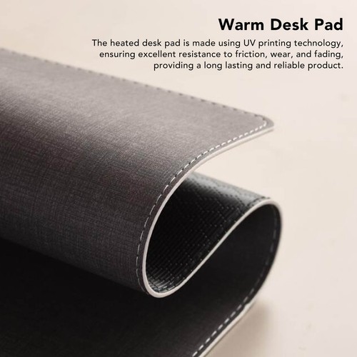 Heated mouse pad leather - pad, pu