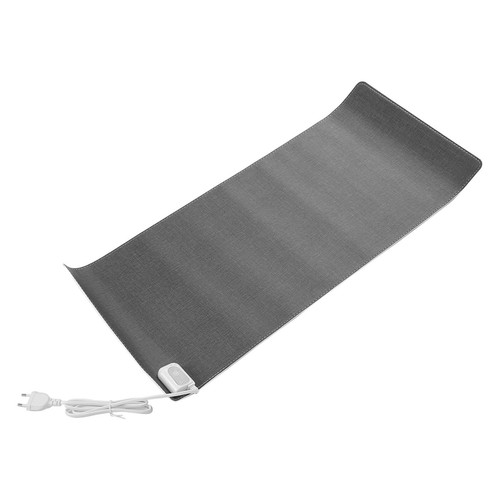 Grey heated mouse - heated, pu