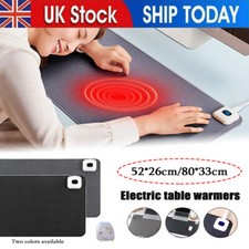 Black Heated Mouse Pad Mat