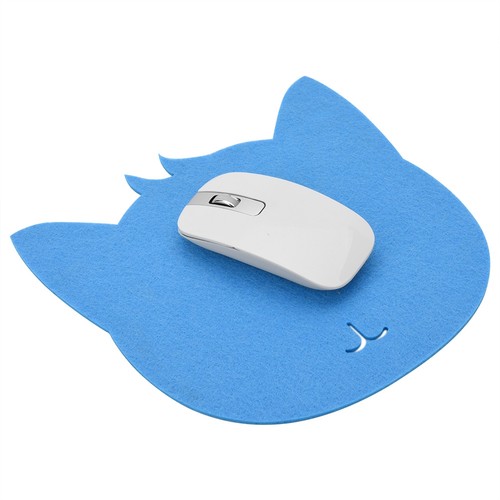 Felt mousepad dust - (blue)felt,