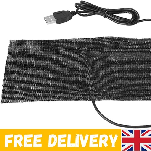 Black usb heating mat - black,