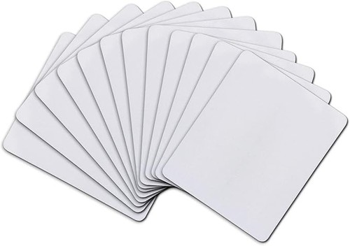 White mouse pad heat - white,